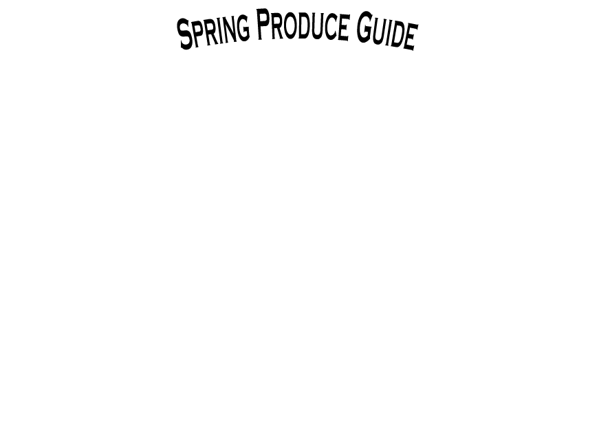 The Produce Wholesaler Spring Seasonal Guide